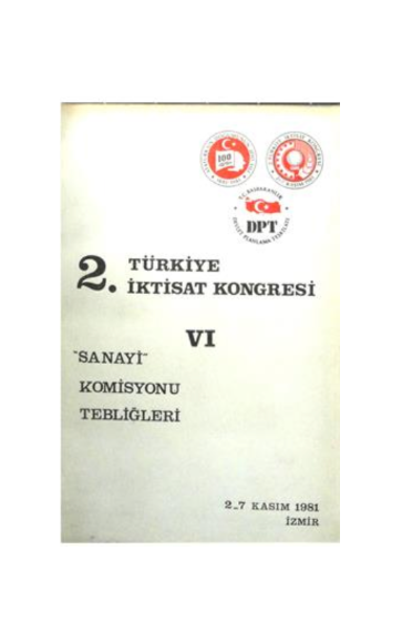 2. Türkiye İktisat Kongresi-VI