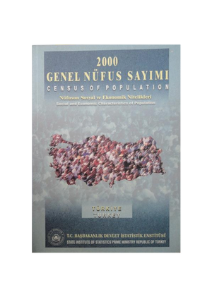 2000 Genel Nüfus Sayımı