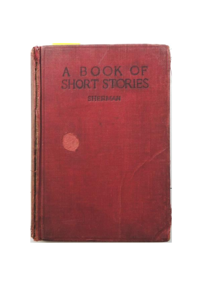 A Book Of Short Stories