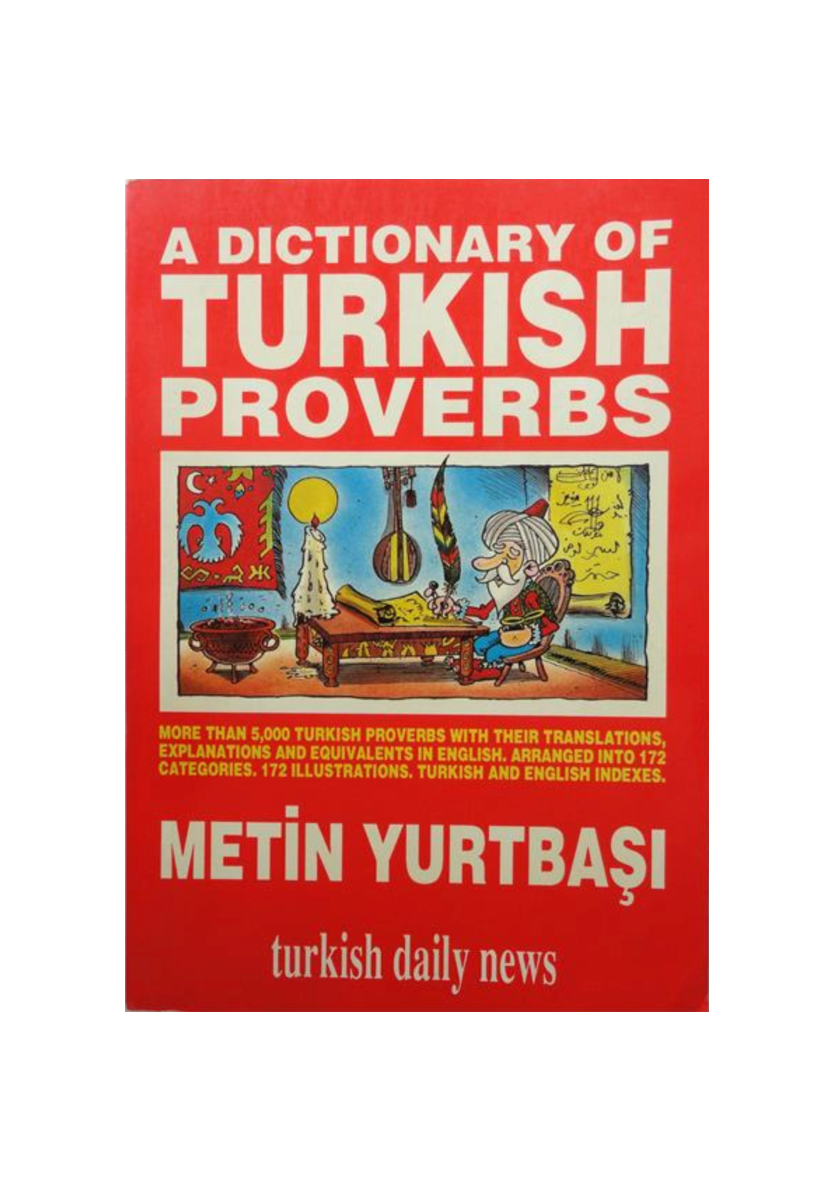 A Dictionary Of TURKISH Proverbs