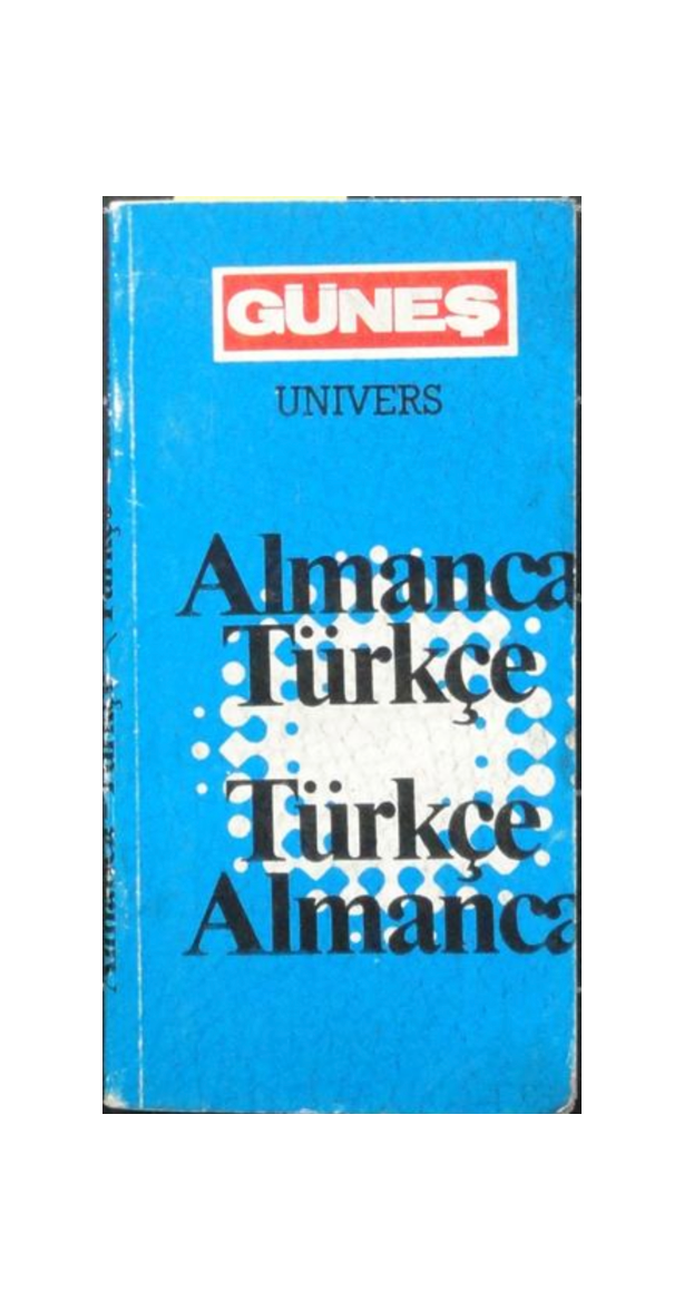 Almanca - Türkçe, Türkçe - Almanca Sözlük