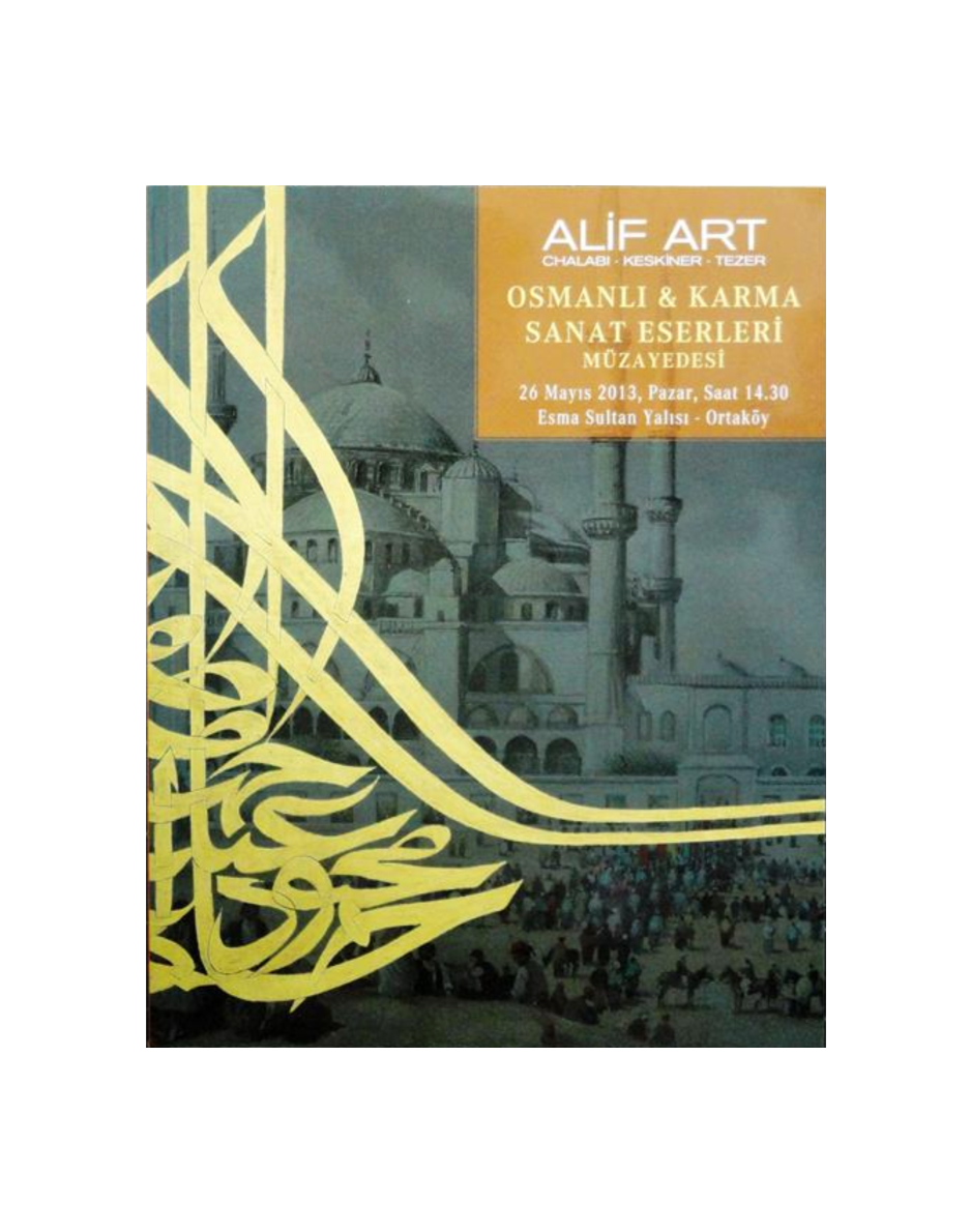 Alif Art Osmanlı Karma Sanat Eserleri Müzayedesi