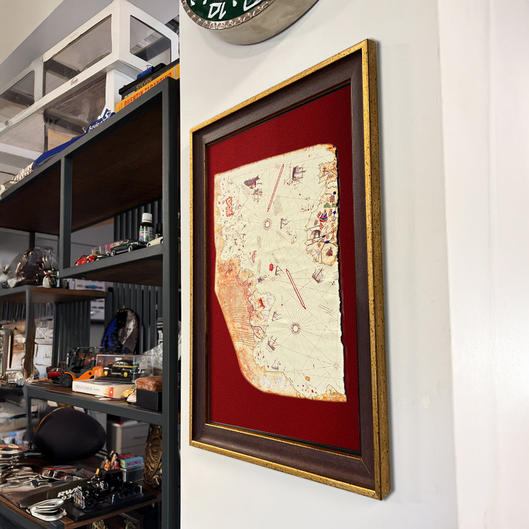 Pîrî Reis 1513 Dünya Haritası Replikası
