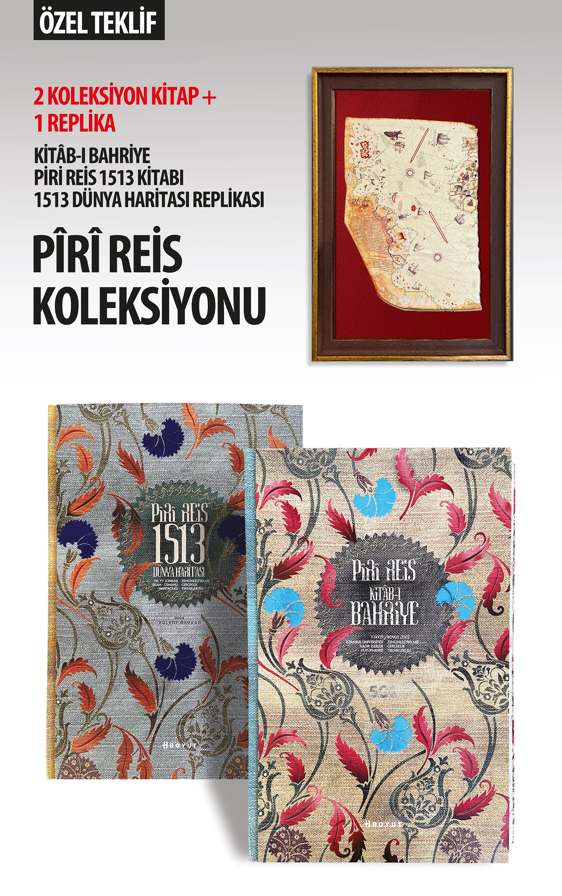 Pîrî Reis 1513 Dünya Haritası Replikası