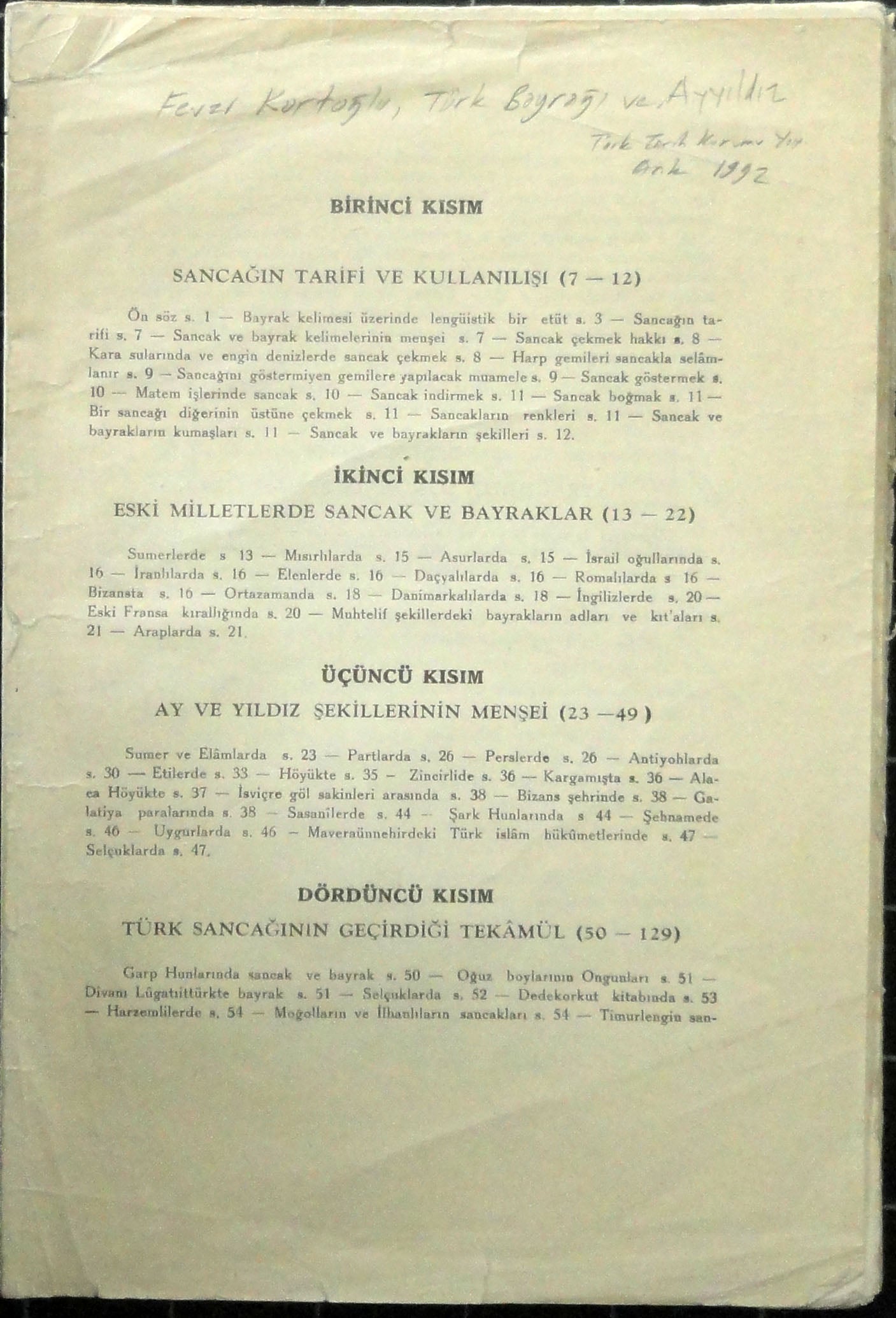Türk Bayrağı ve Ayyıldız
