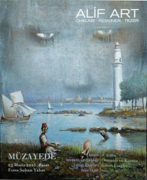 Alif Art  Modern ve Çağdaş Sanat Eserleri Müzayedesi - Osmanlı ve Karma Sanat Eserleri 23 mayıs 2010