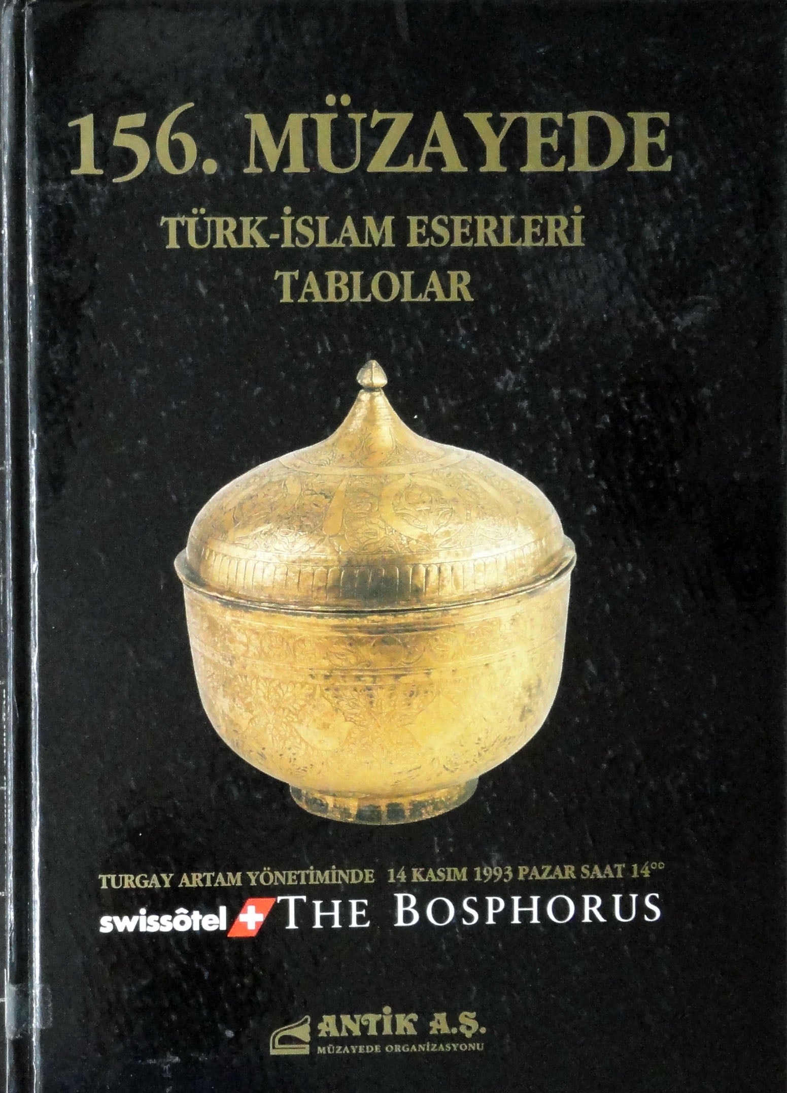 Antik A.Ş. 156. Müzayede Kataloğu Türk İslam Eserleri Tablolar