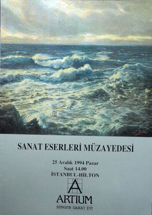 Artium Sungur Sanat Evi Sanat Eserleri Müzayedesi 25 Aralık  1994