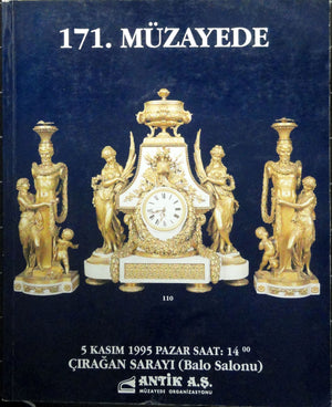 Antik A.Ş. 171. Müzayede Kataloğu Değerli Antika Eserler