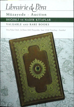 Librairie de Pera Değerli ve Nadir Kitaplar Kataloğu