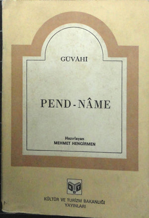Güvahi<br>Pend-Name Öğütler ve Atasözleri