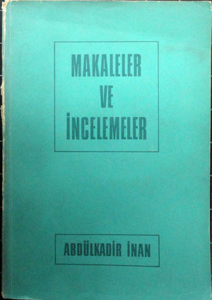 Makaleler ve İncelemeler