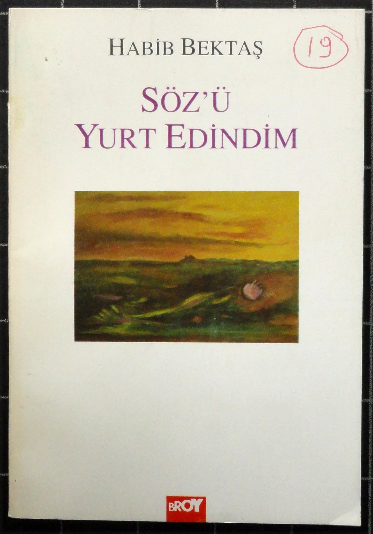 Söz'ü Yurt Edindim