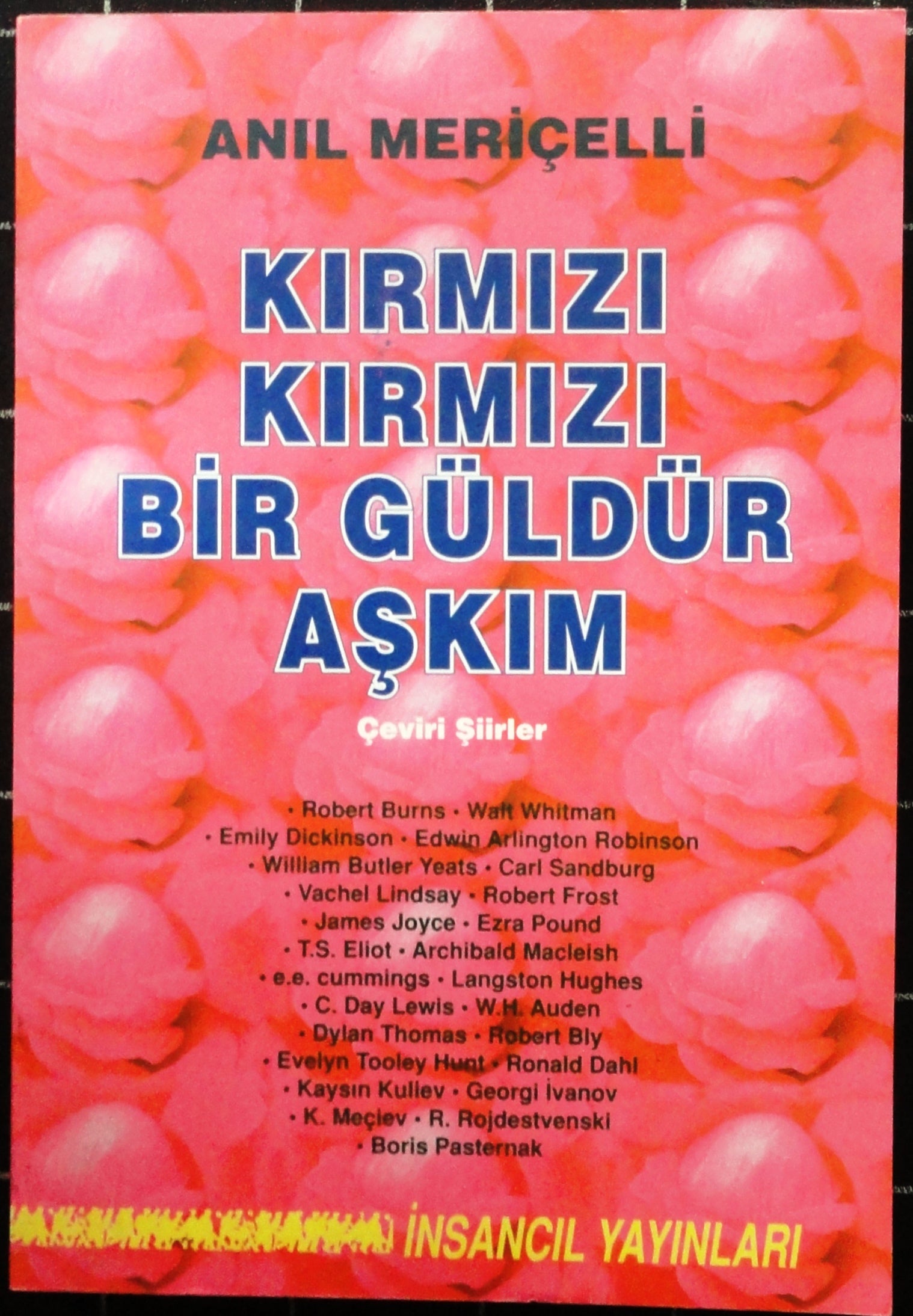 Kırmızı Kırmızı Bir Güldür Aşkım<br>Çeviri Şiirler