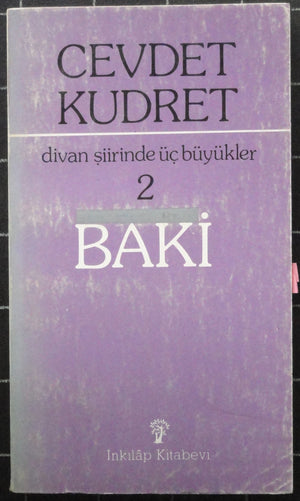 Baki<br>Divan Şiirinde Üç Büyükler 2