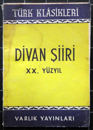 Divan Şiiri XX. Yüzyıl