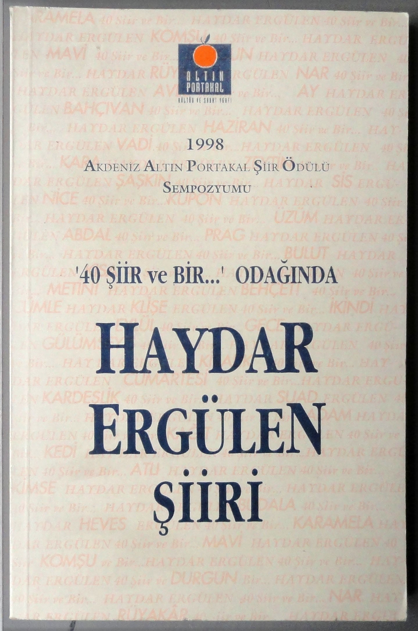 40 Şiir ve Bir Odağında Haydar Ergülen Şiiri