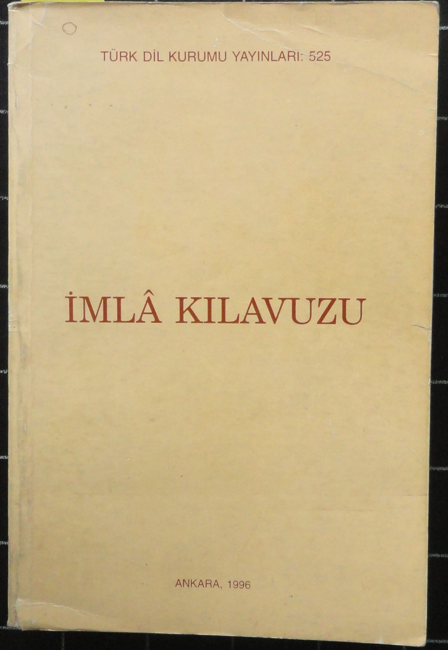 İmla Kılavuzu 1996