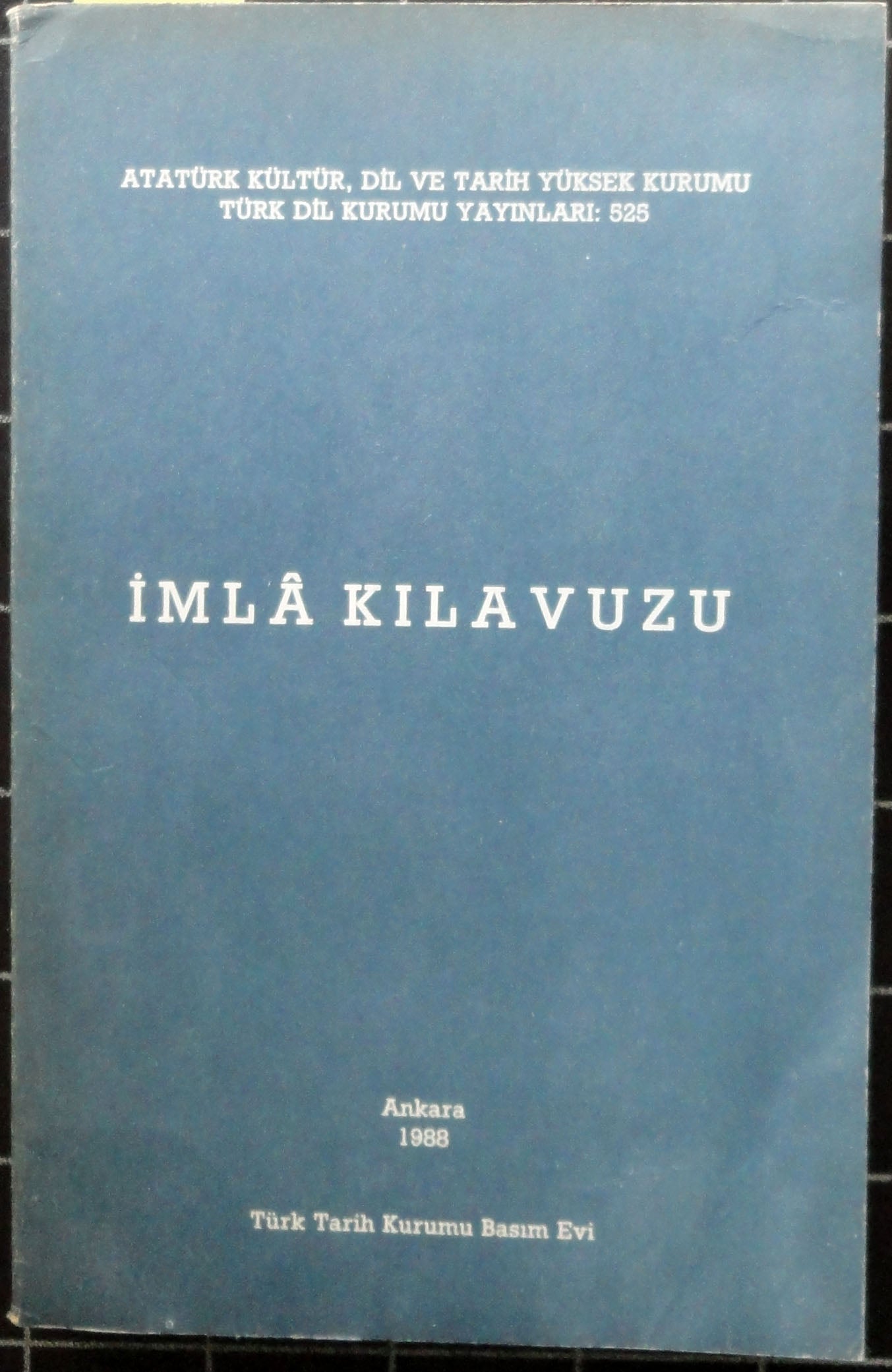 İmla Kılavuzu 1988