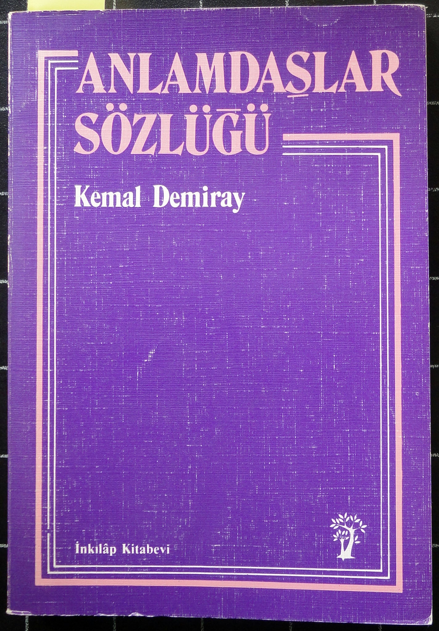 Anlamdaşlar Sözlüğü