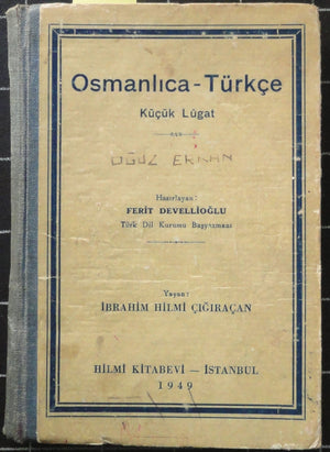 Osmanlıca Türkçe Küçük Lugat