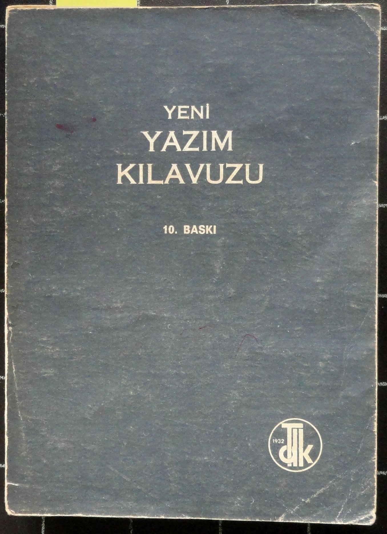 Yeni Yazım Kılavuzu<br>1980