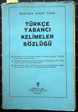 Türkçe Yabancı Kelimeler Sözlüğü