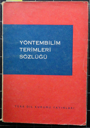 Yöntembilim Terimleri Sözlüğü