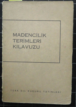 Madencilik Terimleri Kılavuzu