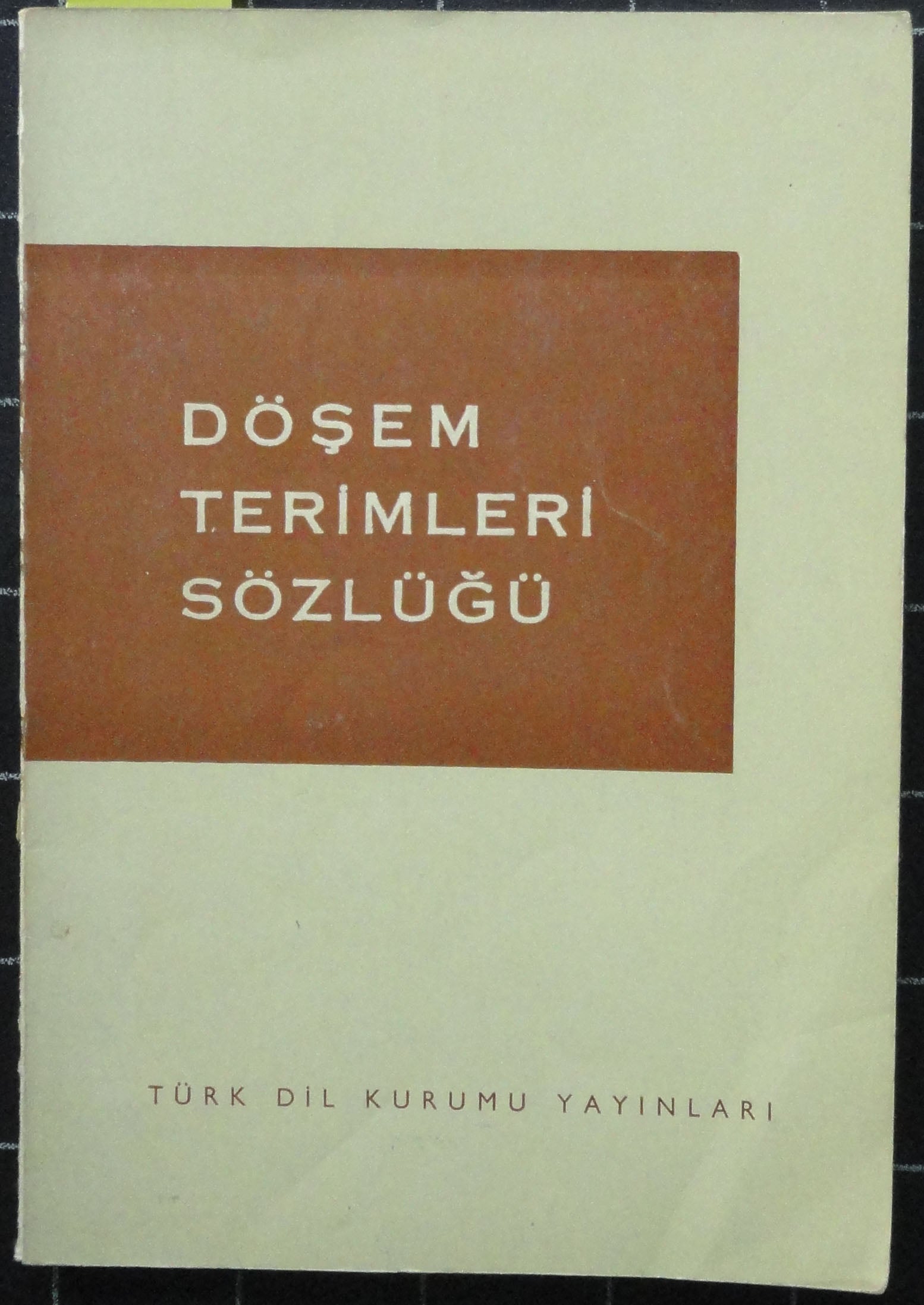 Döşem Terimleri Sözlüğü