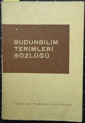 Budunbilim Terimleri Sözlüğü