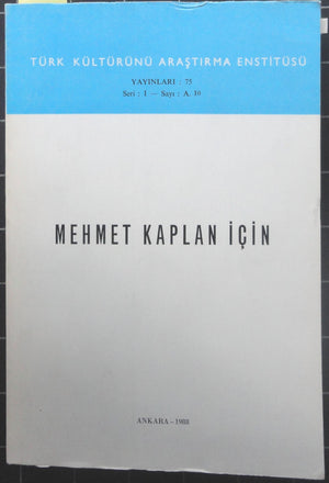 Mehmet Kaplan İçin
