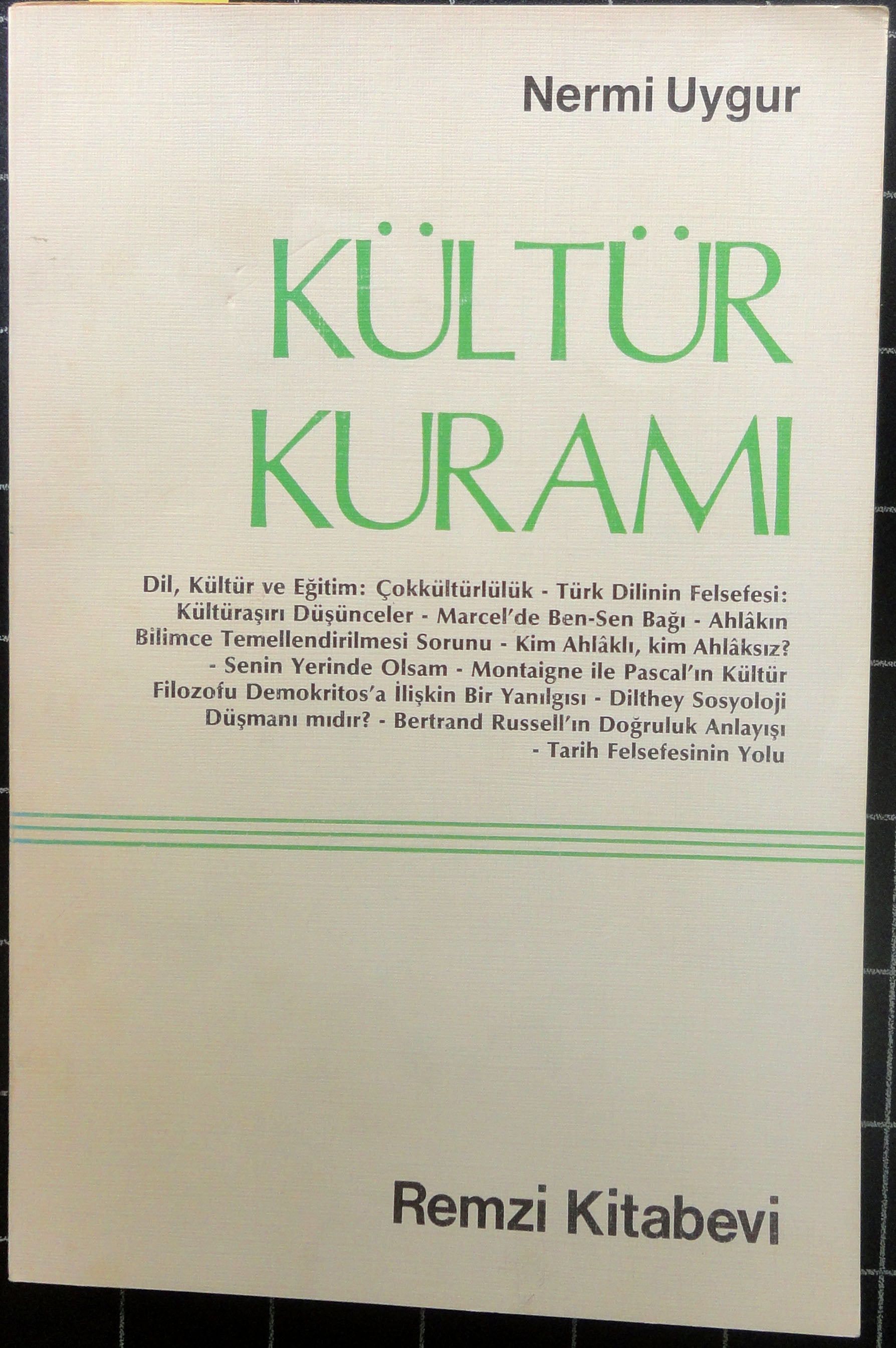 Kültür Kuramı