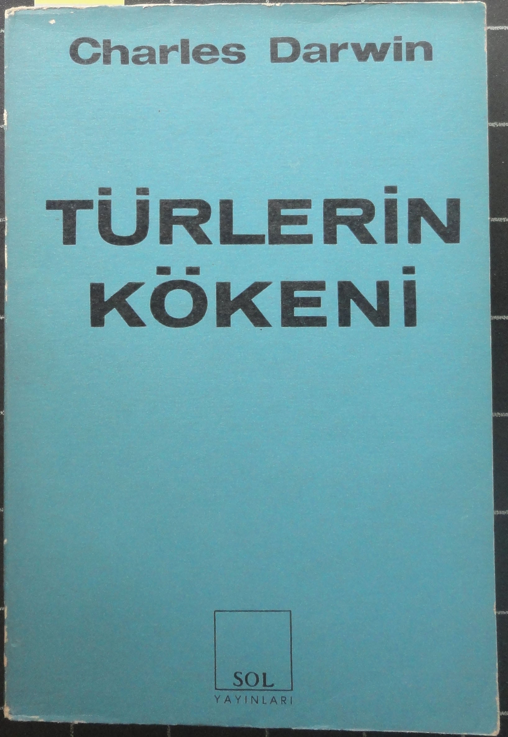 Türlerin Kökeni