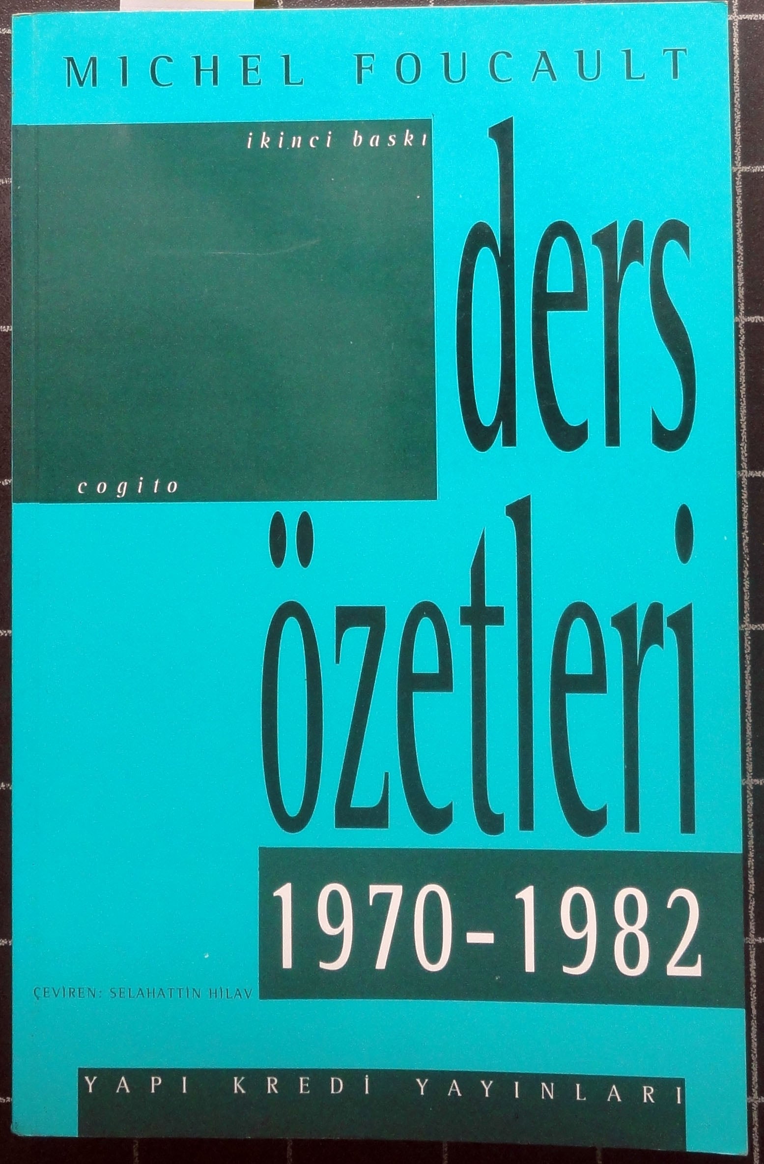 Ders Özetleri 1970-1982