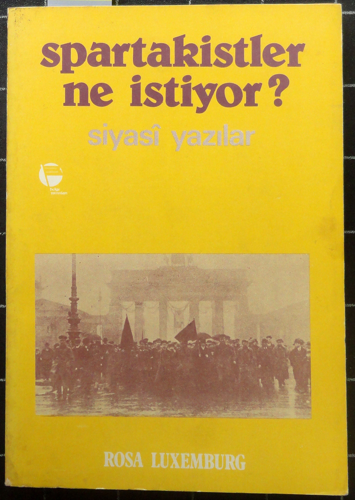 Spartakistler Ne İstiyor ? Siyasi Yazılar