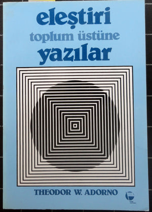 Eleştiri Toplum Üstüne Yazılar