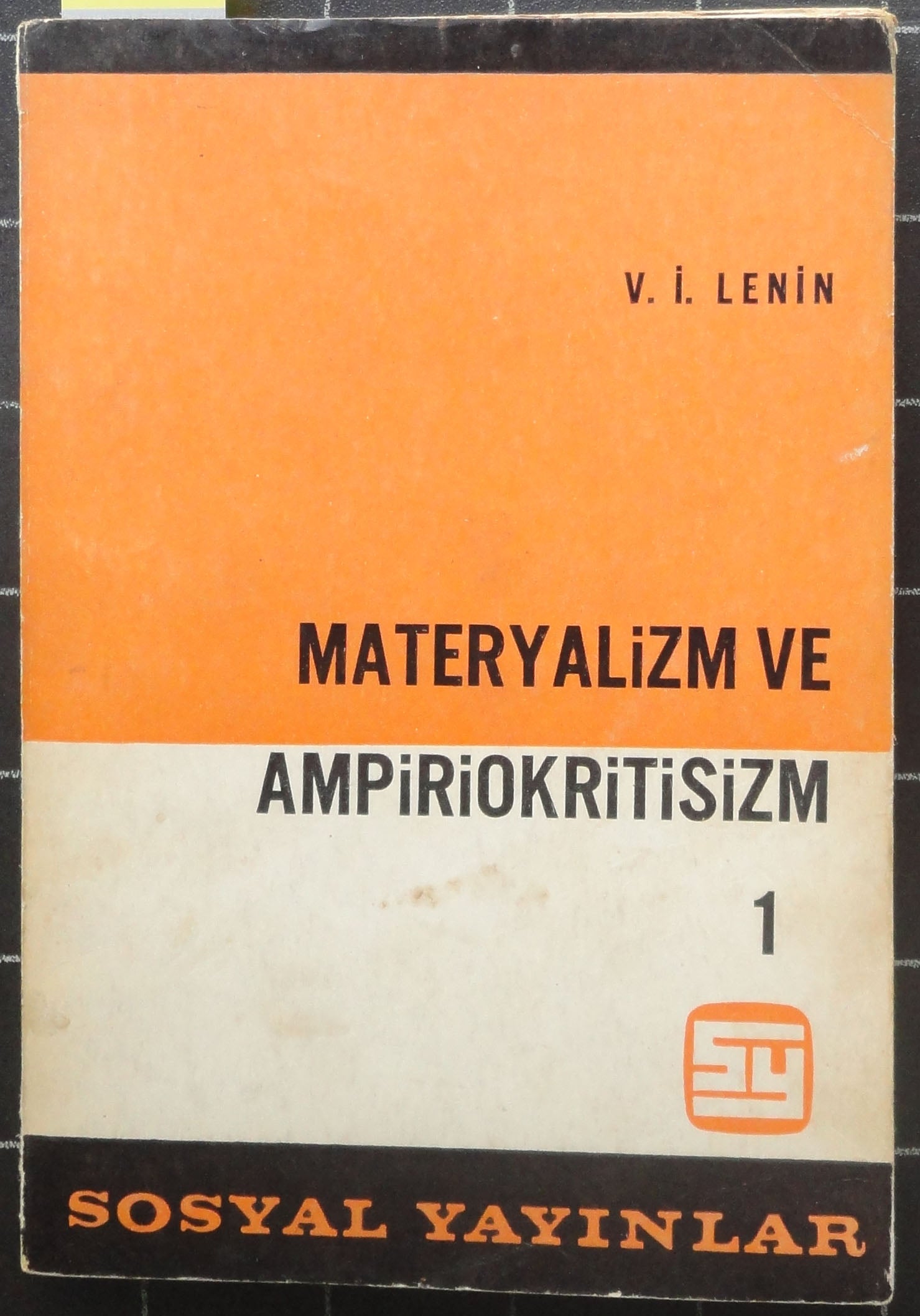 Materyalizm ve Ampiriokritisizm 1