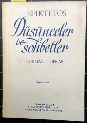 Düşünceler ve Sohbetler