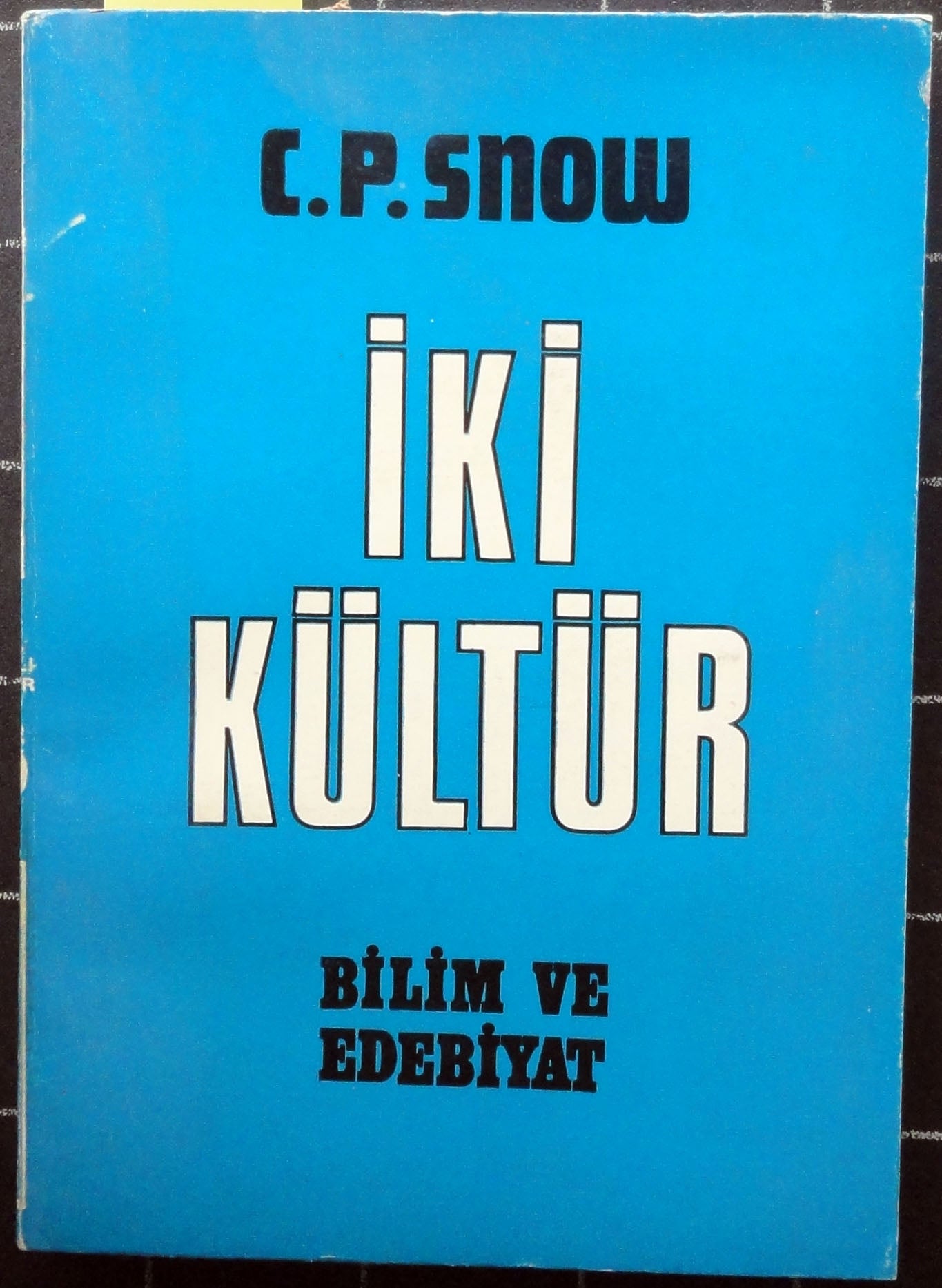 İki Kültür Bilim ve Kültür