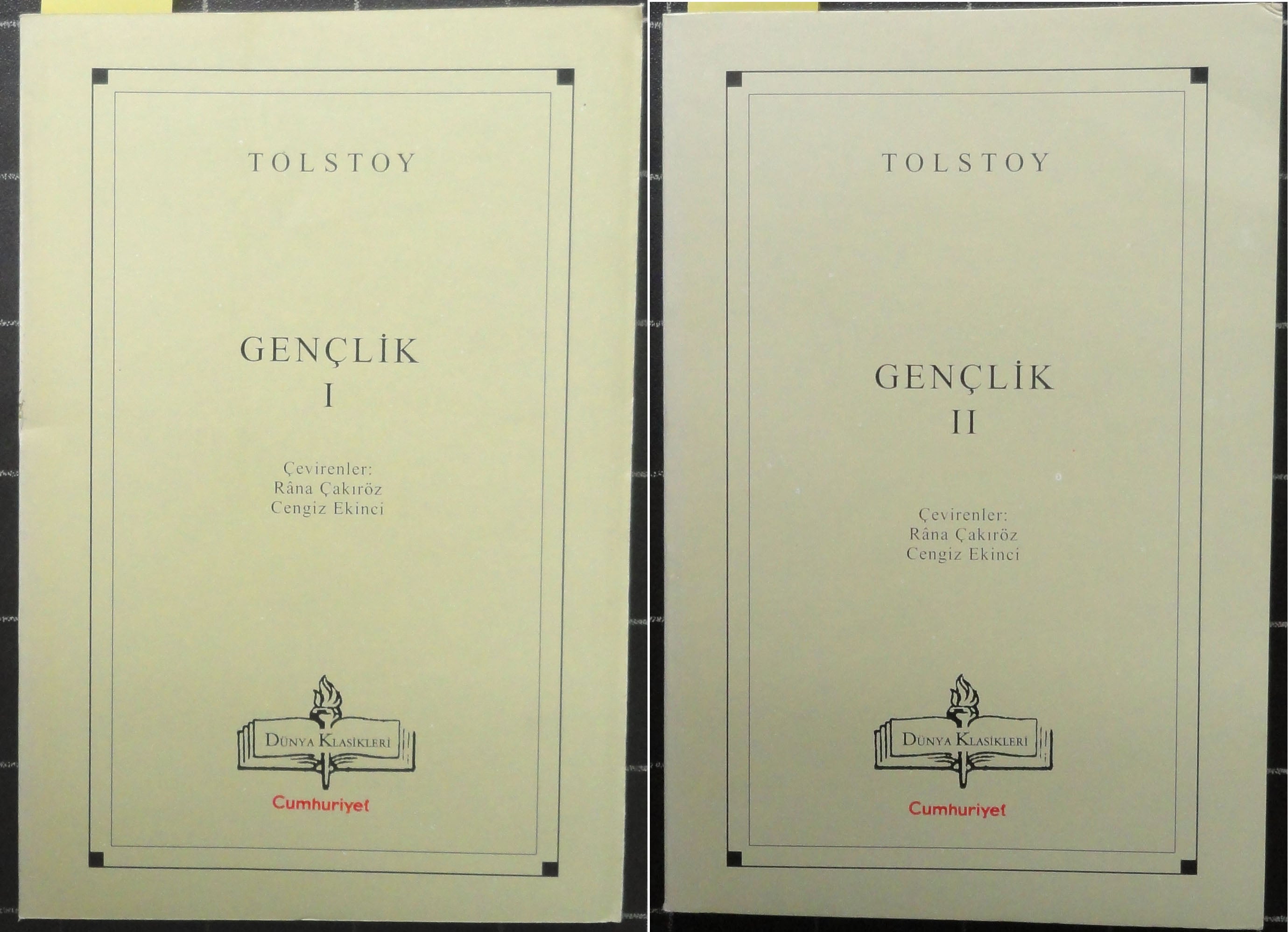 Gençlik I-II (2 Cilt Takım)