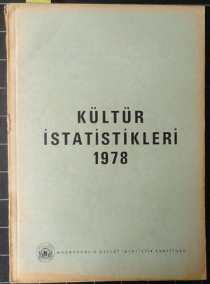 Kültür İstatistikleri 1978