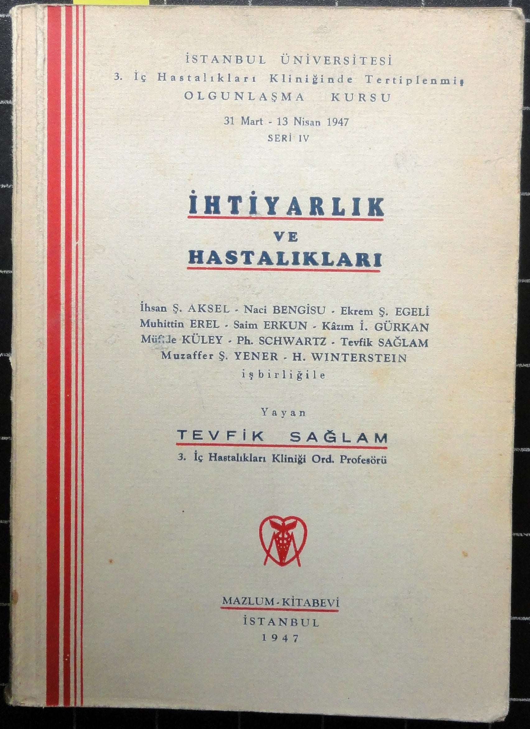 İhtiyarlık ve Hastalıkları