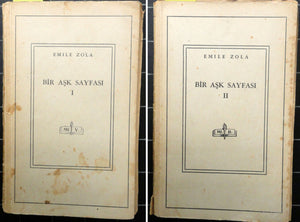 Bir Aşk Sayfası I-II (2 Cilt Takım)