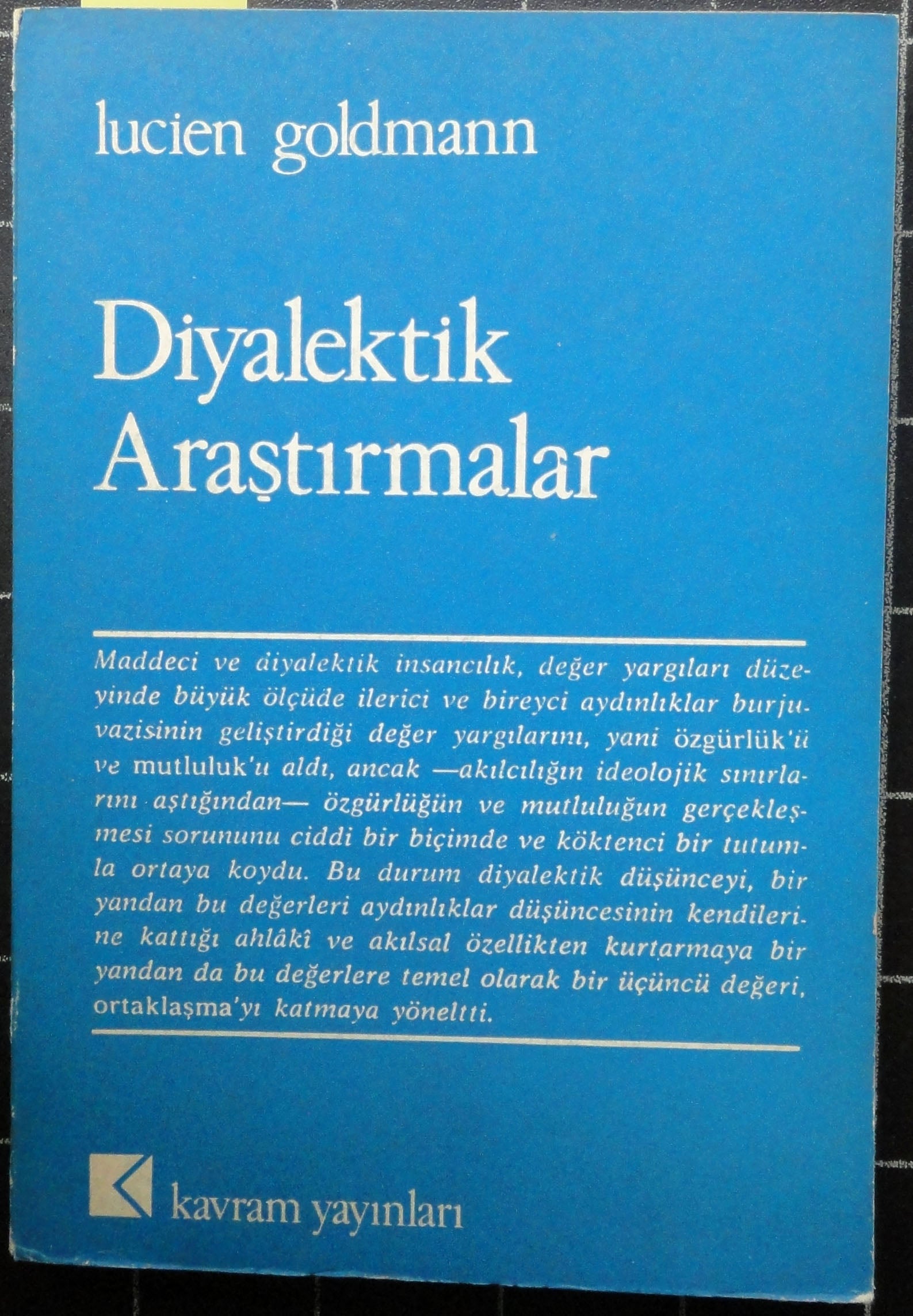 Diyalektik Araştırmaları
