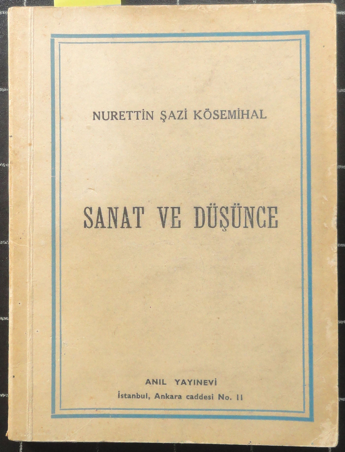 Sanat ve Düşünce
