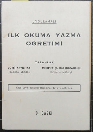 Uygulamalı İlk Okuma Yazma Öğretimi