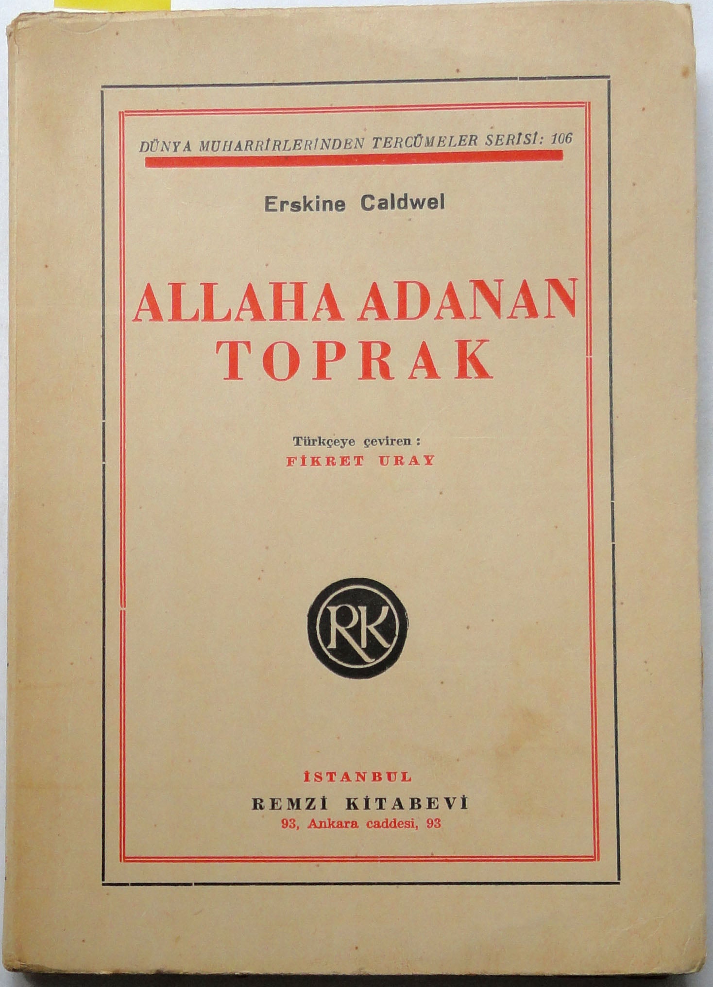 Allaha Adanan Toprak