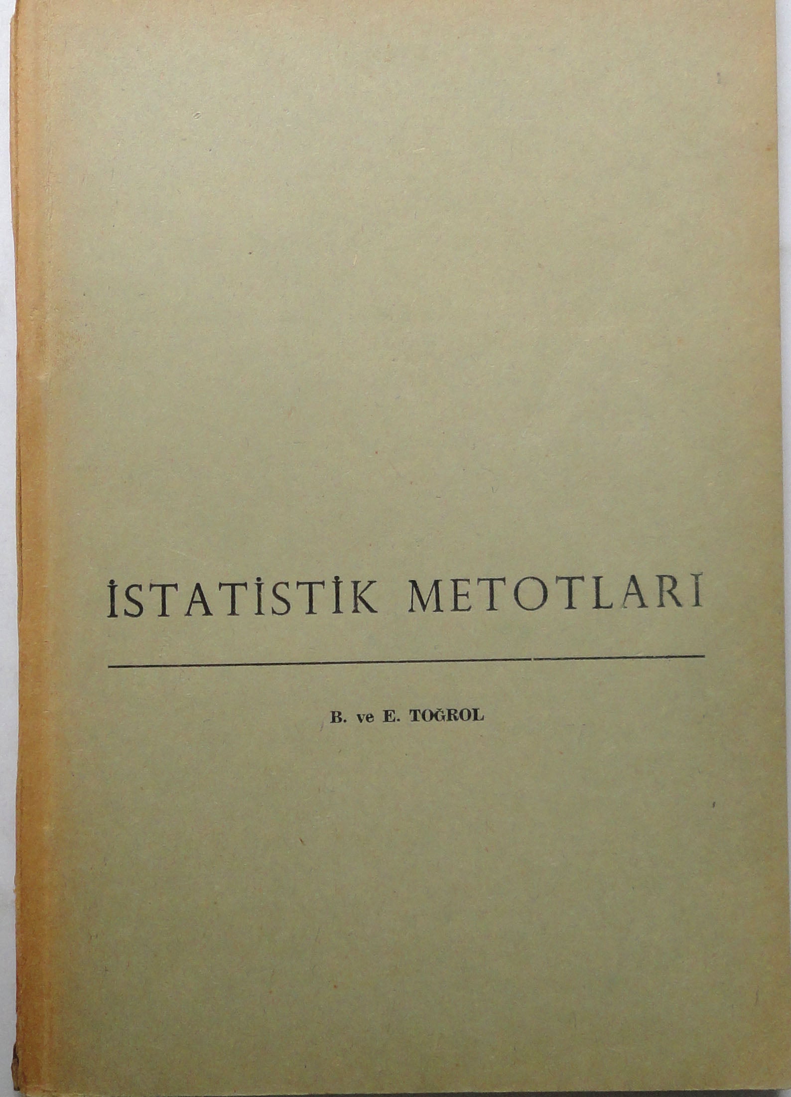 İstatistik Metotları