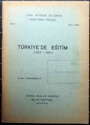 Türkiye'de Eğitim (1923-1960)